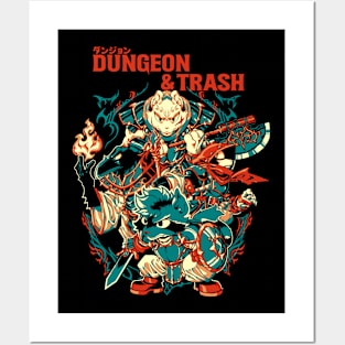 DUNGEON & TRASH Posters and Art